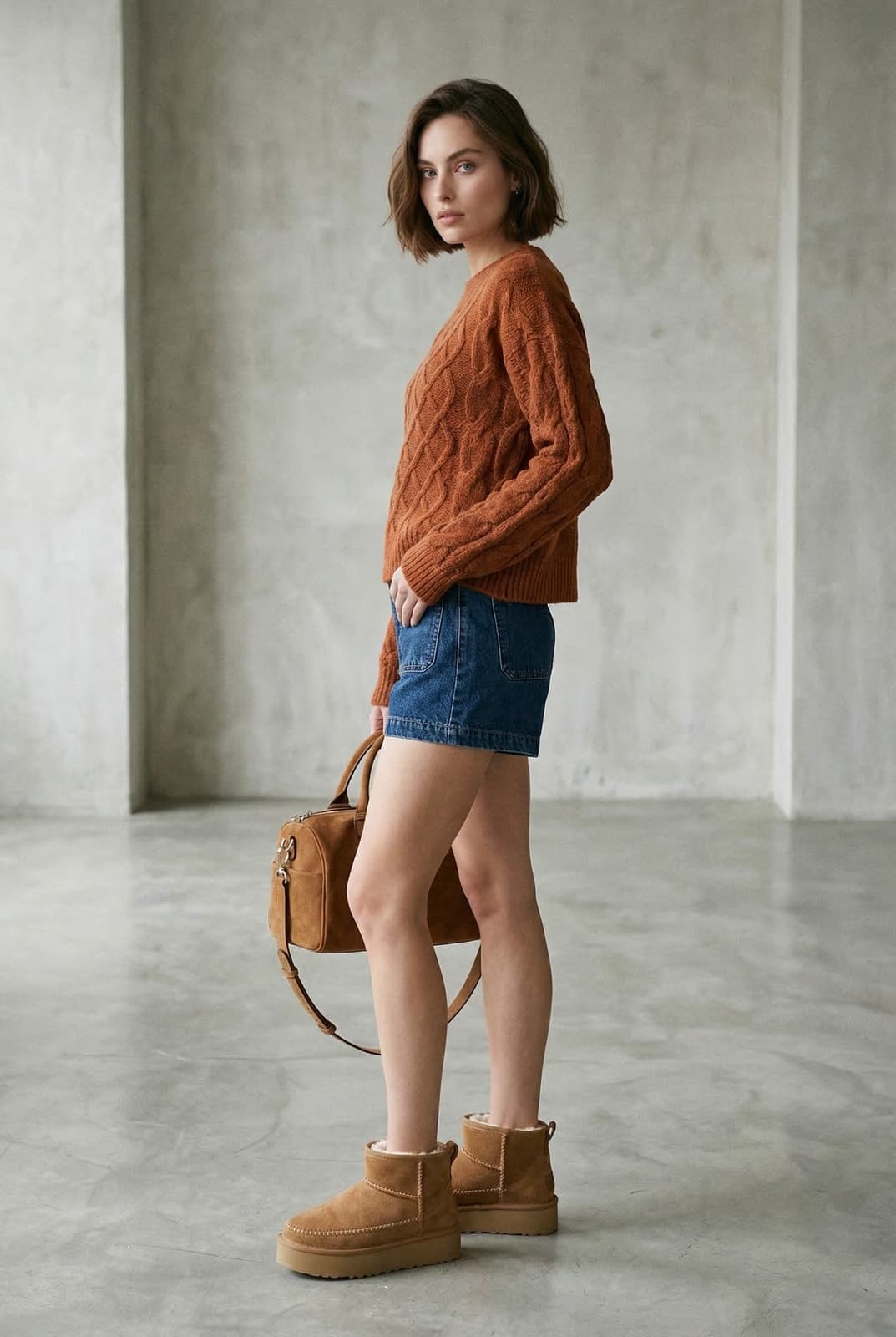 Sweater trenza